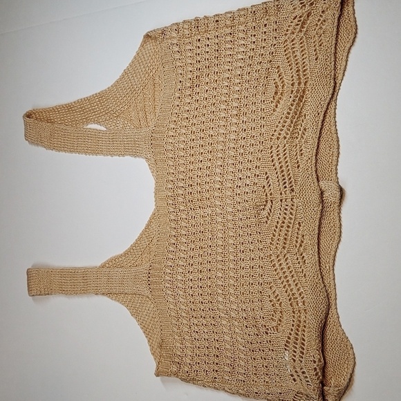 Jolie & Joy Crochet Crop top 2X - Picture 5 of 6